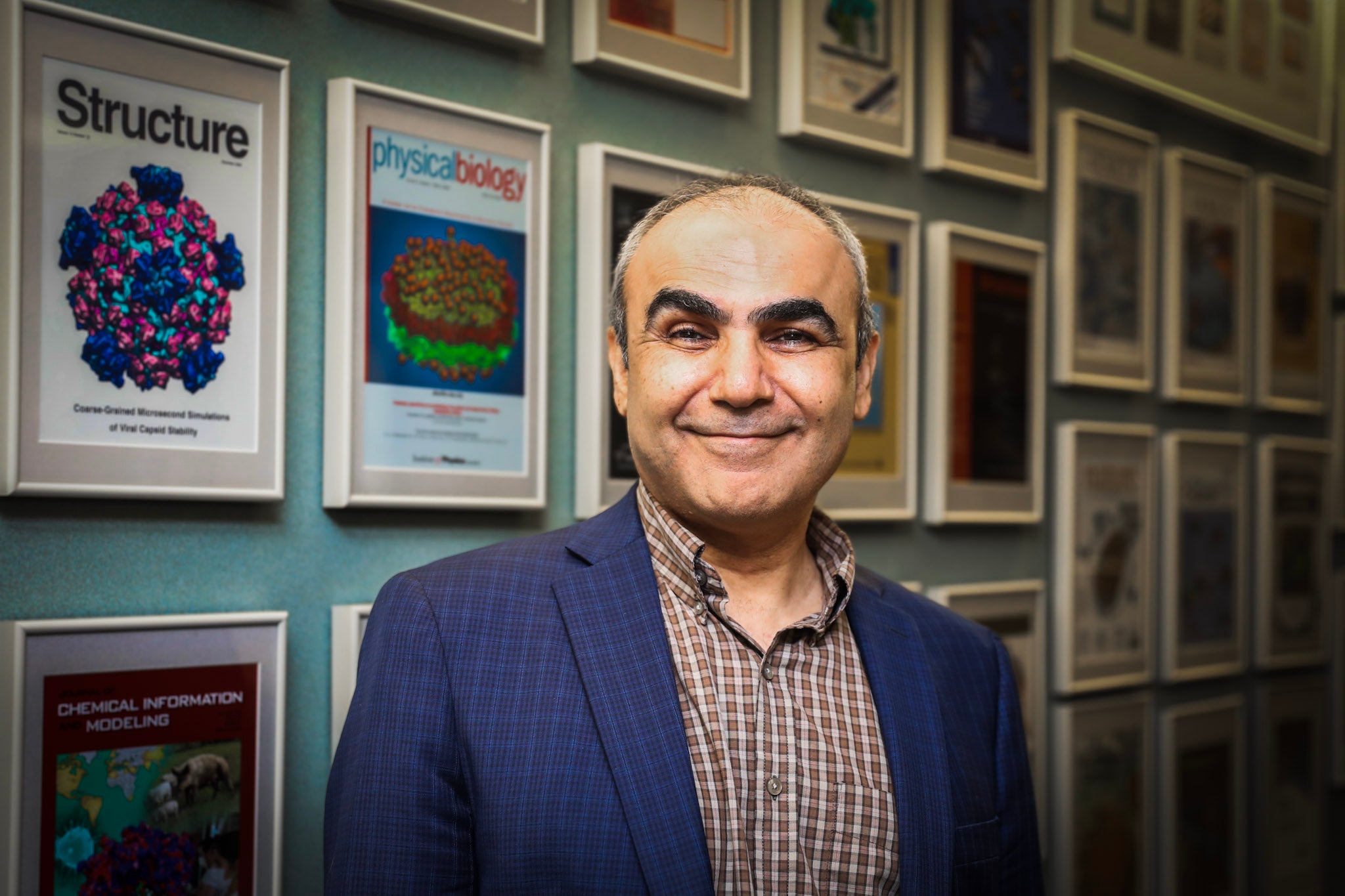 Emad Tajkhorshid receives Beckman's Vision & Spirit Award School of